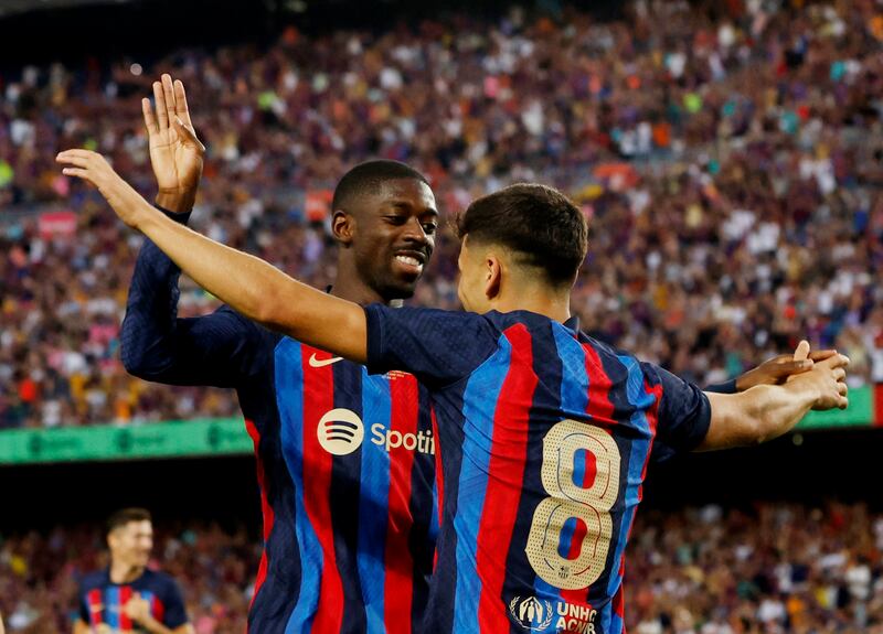 Ousmane Dembele 8 - Smashed the third in with a right foot volley after and menaced the Mexicans from the right. After last season’s struggles, he’s in a good place going into Saturday’s first league game at home to Rayo Vallecano. Reuters