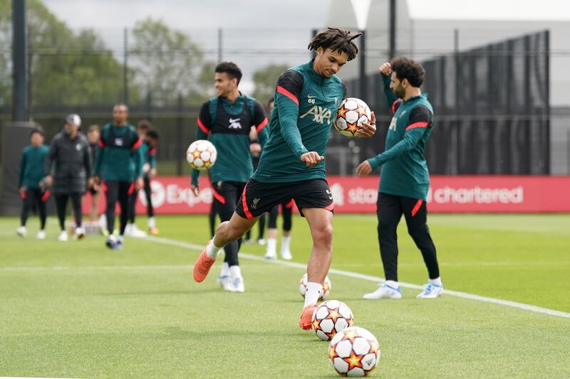 Liverpool's Trent Alexander-Arnold. AP