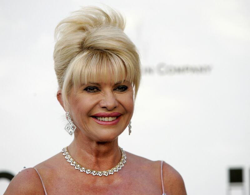 Ivana Trump, Donald Trump's first wife, died aged 73 on July 14, 2022. Reuters