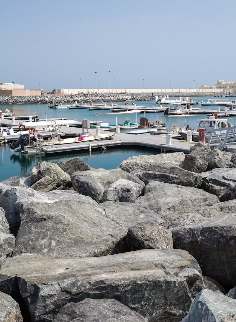 Abu Dhabi, United Arab Emirates, June 27, 2019.   Mirfa (west of ad)  to find out what people think about ghadan.  -- The Mirfa Marina behind the Fish Market.
Victor Besa/The National
Section:  NA
Reporter:Anna Zacharias