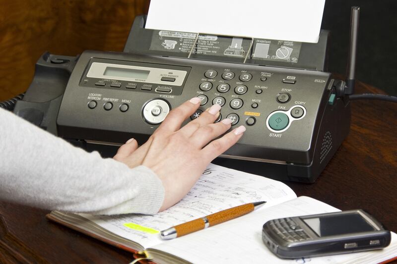 Fax machines are still alive and kicking in many offices amid growing digital communications. istockphoto.com