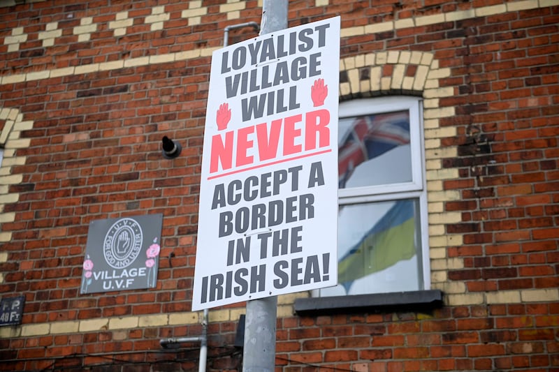 Polling stations across Northern Ireland were open for voting for the 2022 assembly election. EPA