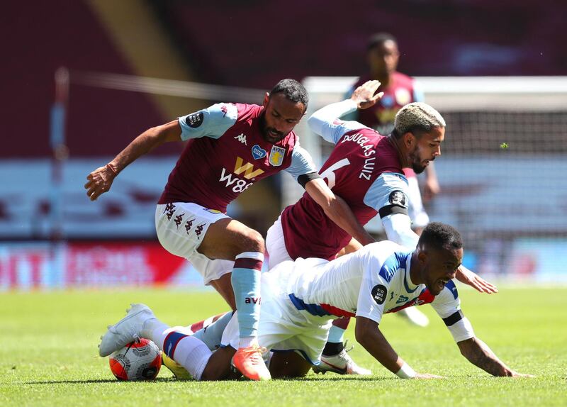 Ahmed El Mohamady: 7: A late replacement for Hause who picked up an injury in the warm-up. Supplied some lovely crosses from the right in the first half that Samatta and Grealish failed to convert. Getty