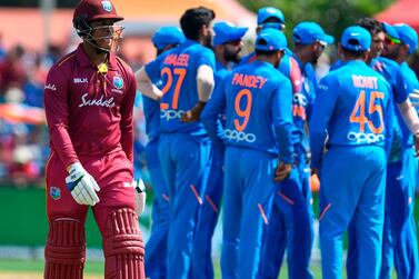 India hold a 2-0 lead against the West Indies in the three-match Twenty20 series. Randy Brooks /. AFP