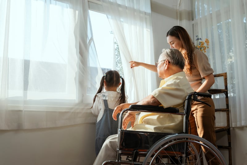 The number of caregivers in the sandwich generation, looking after young children and elderly parents, is growing significantly. With longer lifespans, more of an ageing population and people having children later, the number is further set to rise. Getty