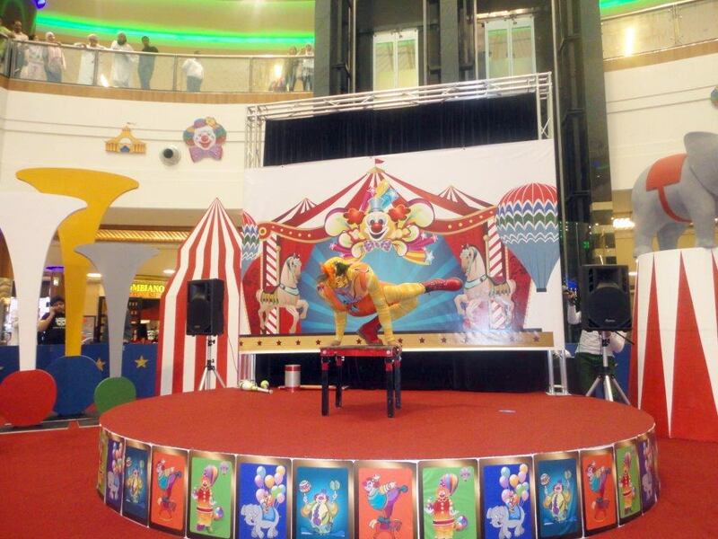 Circus Fun will be at Dalma Mall, Mussafah, Abu Dhabi. Courtesy Dalma Mall