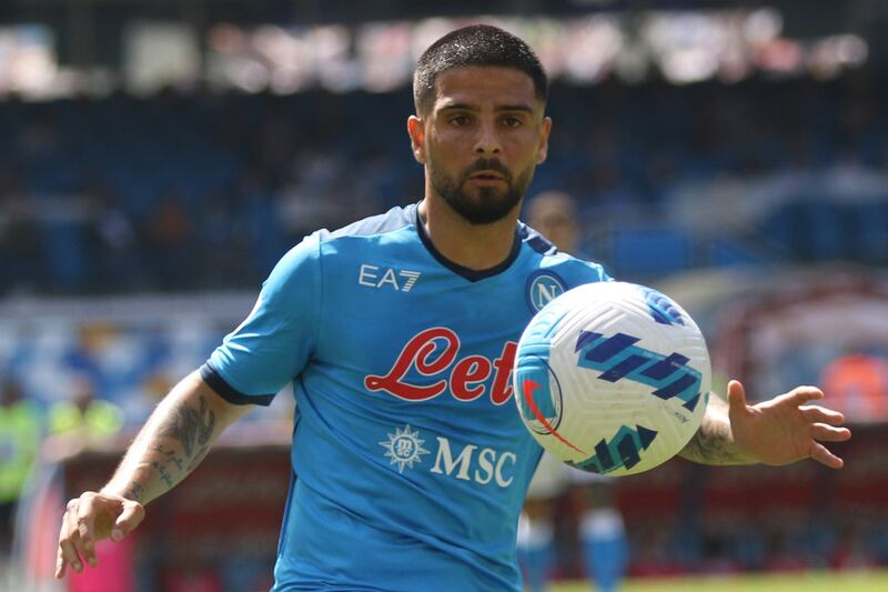 MOST ASSISTS:
7) Lorenzo Insigne (Napoli) Nine assists in 31 games. EPA