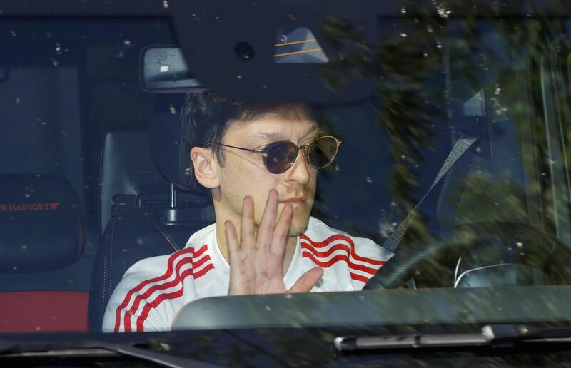Arsenal's Mesut Ozil. Reuters