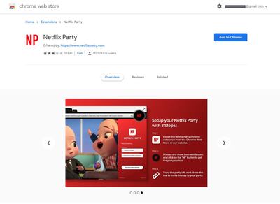 How to use Netflix Party