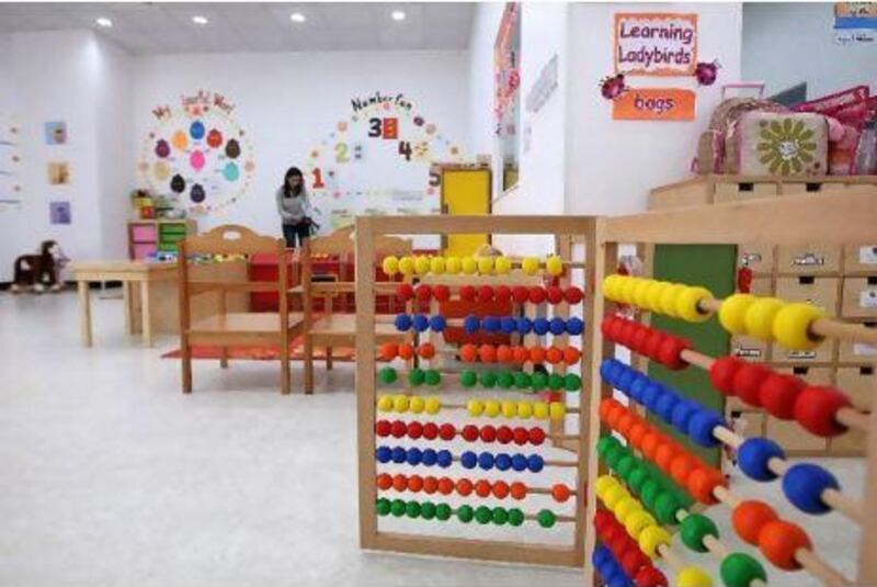 The Roads and Transport Authority provides a nursery for children of its employees at its headquarters in Dubai.