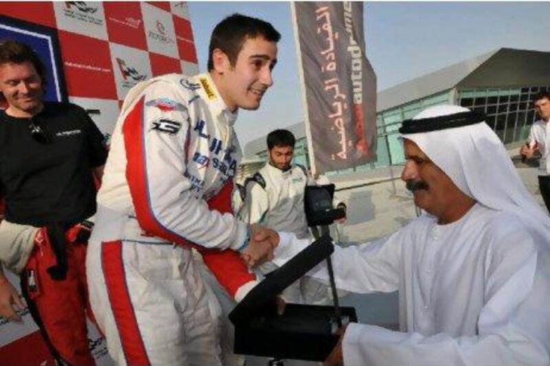 Ghanem won the UAE GTC Championship with one round to spare, notching up four second places and a win.