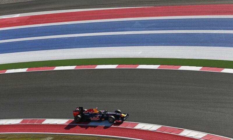 The Circuit of the Americas, shown during the 2012 US Grand Prix. Adrees Latif / Reuters / November 17, 2012