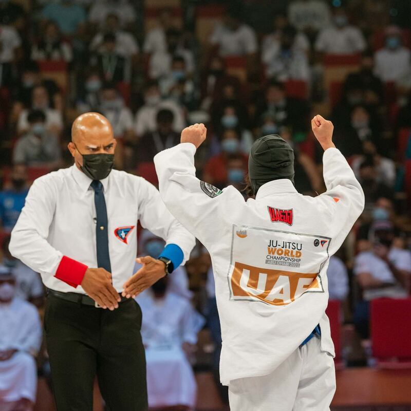 The UAE have impressed so far at the Jiu-Jitsu World Championship. Photo: UAE Jiu-Jitsu Federation
