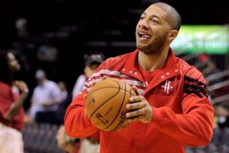 Houston Rockets selected Royce White in the first round of last year's NBA draft but he is yet to play in a game for the club. Pat Sullivan / AP