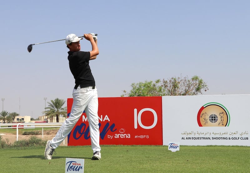 Josh Hill will be making back-to-back appearances on the European Tour in the UAE. Courtesy Mena Golf Tour