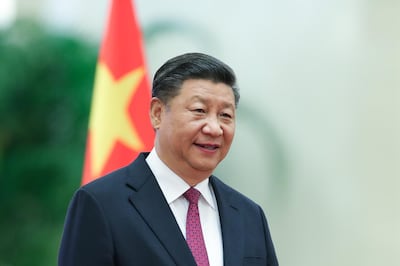 BEIJING, CHINA - SEPTEMBER 07:  Chinese President Xi Jinping attends the a welcoming ceremony for Prince Albert II of Monaco inside the Great Hall of the People on September 7, 2018 in Beijing, China. At the invitation of Chinese president Xi Jinping, Prince Albert II, the Head of State of the Principality of Monaco will pay a state visit to China From September 5th to 8th.  (Photo by Lintao Zhang/Getty Images)
