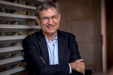 Orhan Pamuk is currently working on a new novel, he revealed at the Sharjah International Book Fair Getty Images