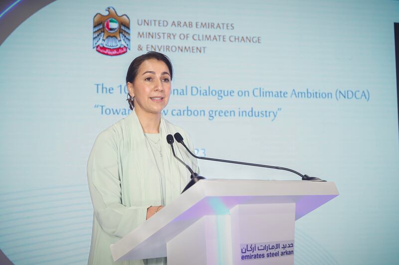 Mariam Al Mheiri, UAE Minister of Climate Change and Environment. Photo: Ministry of Climate Change and Environment