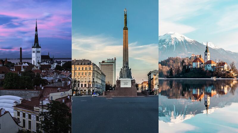 10. Estonia, Latvia and Slovenia. Unsplash