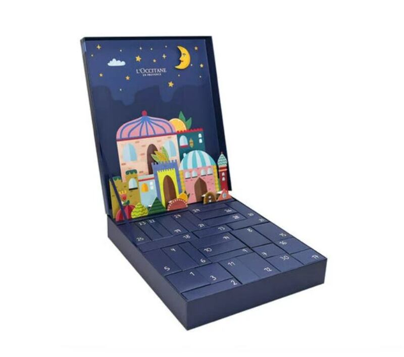 L'Occitane's Ramadan calendar; Dh349. Photo: ae.loccitane.com