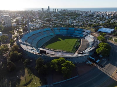 The Estadio Centenario, pictured in 2021, was the venue for the first World Cup final on July 30, 1930. AFP
