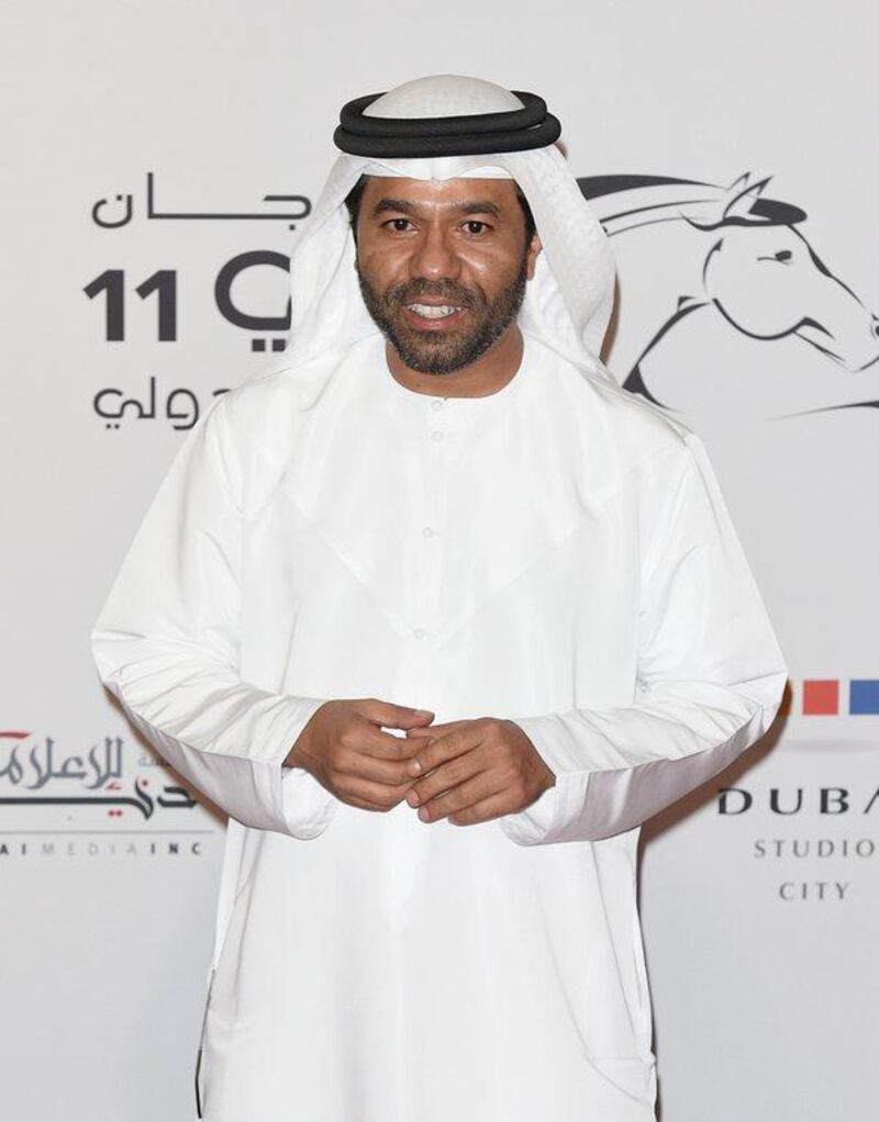 Waleed Al Shehhi attends the Dolphins premiere. Getty Images