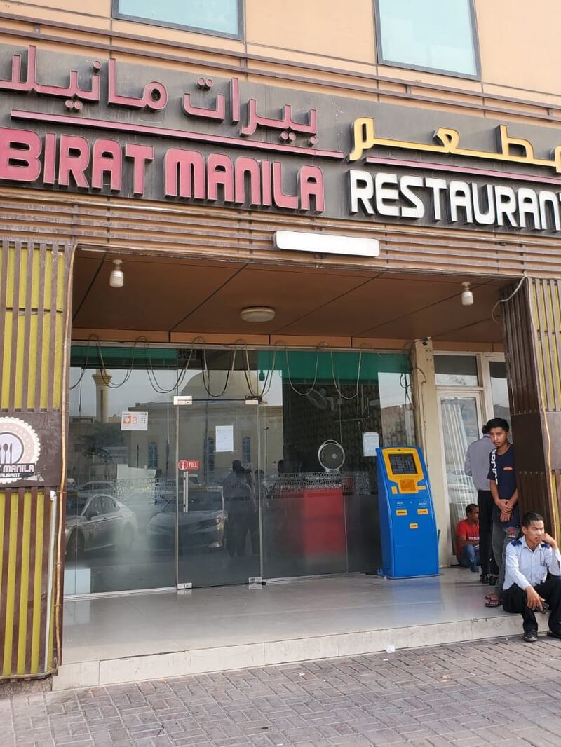 The closure of Birat Manila Restaurant will continue until certain issues are addressed, authorities said. Photo: Adafsa