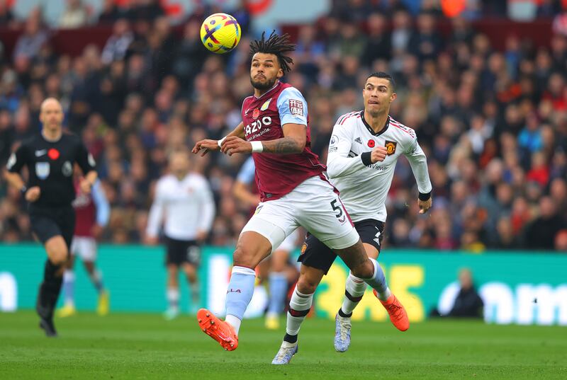 Tyrone Mings – 8 Started well and imposed himself on the action in the early exchanges. Dealt with any aerial questions posed of him, including one vital touch before Ronaldo could head in and another to stop Rashford going through. Booked for felling Ronaldo on the edge of the Villa box. Getty