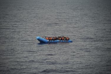 File photo: Monitoring groups spotted four rubber boats in trouble in the Mediterranean but Malta has suspended rescue operations in its waters over coronavirus fears. AP