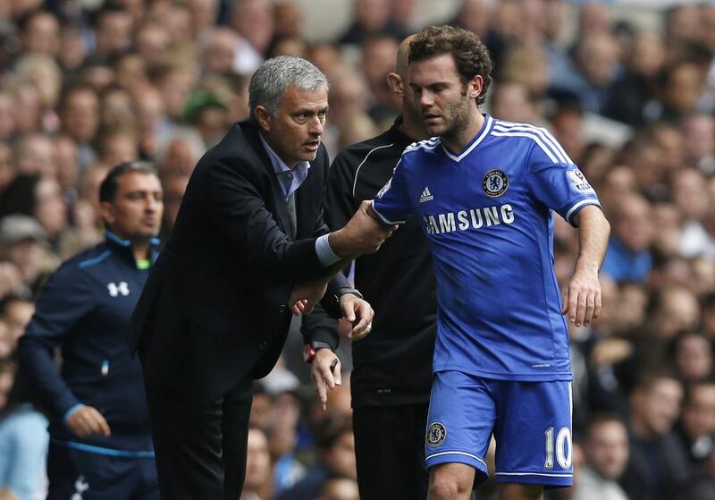 Juan Mata, the Spanish midfielder, seems to have fallen out of favour at Chelsea since Jose Mourinho’s return to the London club. Sang Tan / AP Photo