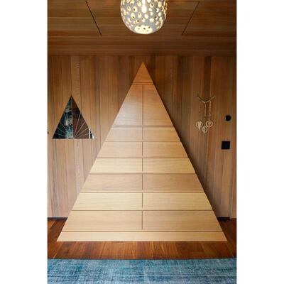 Kanye West is a fan of the designer of the pyramid commode. Courtesy goop.com