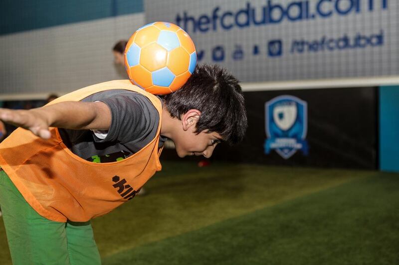 FC Dubai will offer four taster sessions in September in advance of the new term. Courtesy FC Dubai