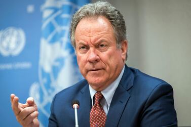 David Beasley said the UN is embracing the private sector with an 'extraordinary new spirit'. AP