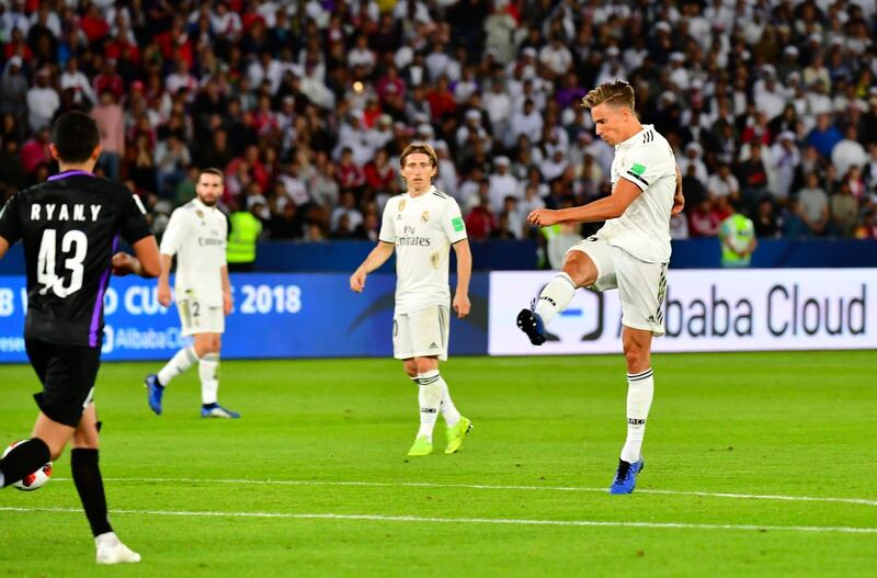 Marcos Llorente: Has featured mainly in the cup competitions and netted twice from midfield, including a cracker in the Club World Cup in Abu Dhabi. At 24 he could do with more regular action and his been hit by injuries this year. A squad player next season.   AFP