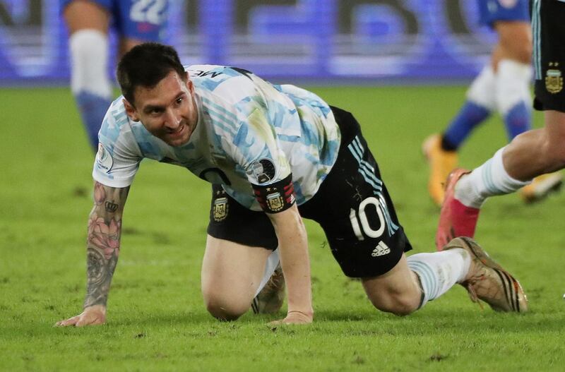 Argentina's Lionel Messi. Reuters