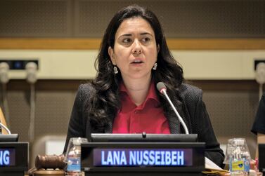 Lana Zaki Nusseibeh has been the UAE's permanent representative to the UN since September 2013. Getty Images