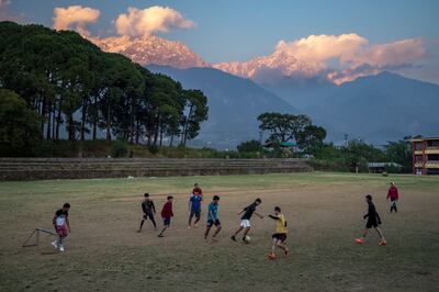 India has a huge football fan base, but the country has never participated in a World Cup. AP