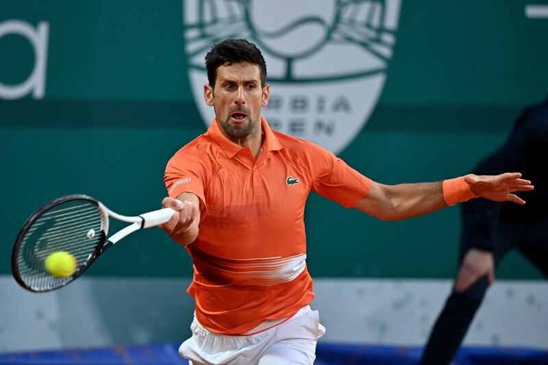 Novak Djokovic described Wimbledon's decision to ban Russian and Belarusian players as 'crazy'. AFP