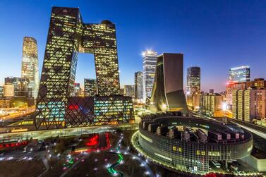Beijing’s central business district offers a clear illustration of the country's modern trajectory. Imaginechina / Corbis