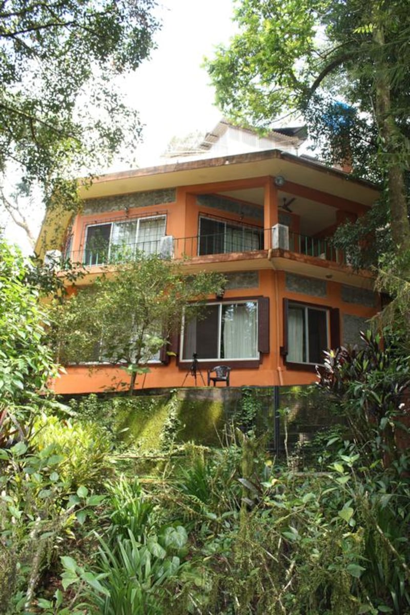 The main house at Sai Sanctuary, which runs on solar-powered electricity and solar-heated water. Courtesy Sai Sanctuary