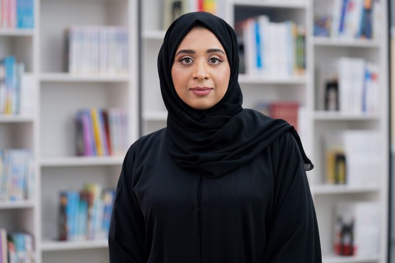 Sharjah Public Library director, Eman Bushulaibi. Photo: Sharjah Public Libraries