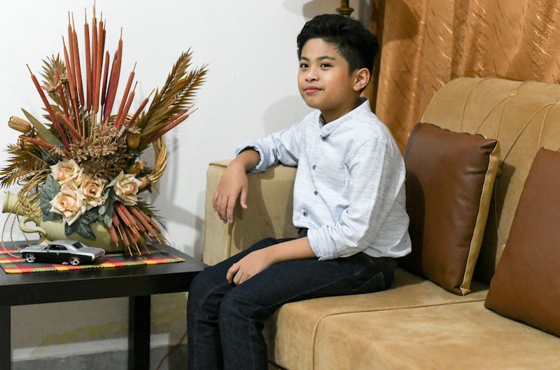 Peter Rosalita-AD  Peter Rosalita, 10, born in the United Arab Emirates appeared on the latest season of AmericaÕs Got Talent for his singing talent in Abu Dhabi on June 7, 2021.
Reporter: David Tusing Features
