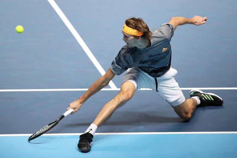 Alexander Zverev, the 22-year-old German, was the defending champion before his defeat to Thiem. Getty