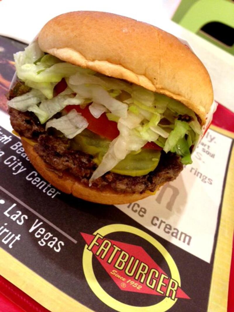 Fat Burger, various Abu Dhabi, Dubai and Sharjah, 2 stars. 