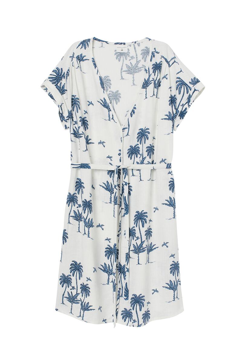 A palm tree playsuit from the Desmond & Dempsey x H&M collection. H&M