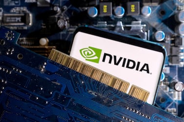 FILE PHOTO: A smartphone with a displayed NVIDIA logo is placed on a computer motherboard in this illustration taken March 6, 2023.  REUTERS / Dado Ruvic / Illustration / File Photo