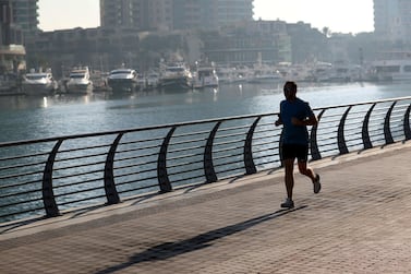 Those who took part in regular strenuous exercise were less likely to develop diabetes, according to a household survey in Dubai. Chris Whiteoak / The National