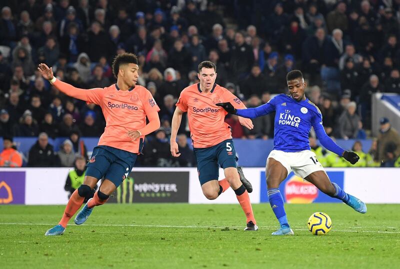 Centre forward: Kelechi Iheanacho (Leicester City) – Took his injury-time winner against Everton brilliantly, but also changed the game when he came on to join Jamie Vardy in attack. Getty Images