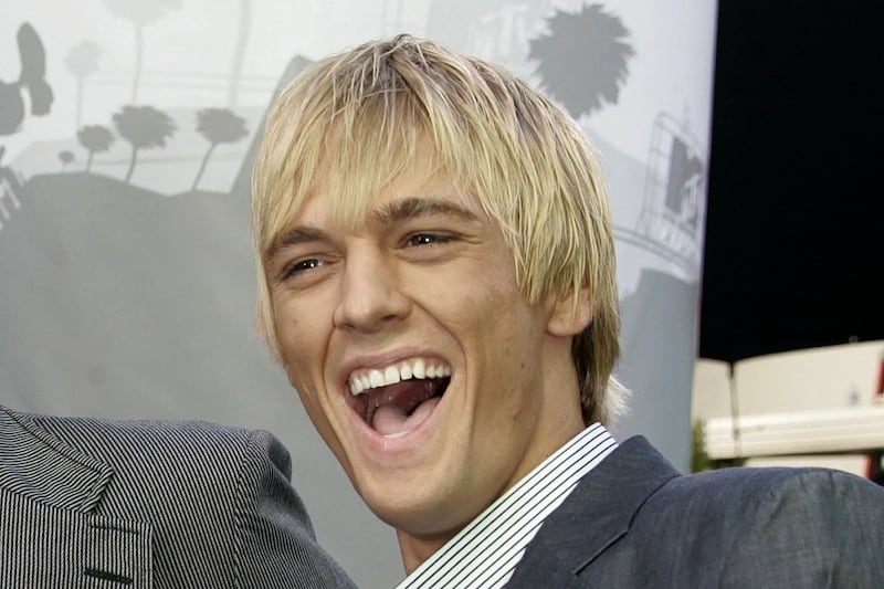 Aaron Carter at the 2006 MTV Movie Awards in Los Angeles. Reuters