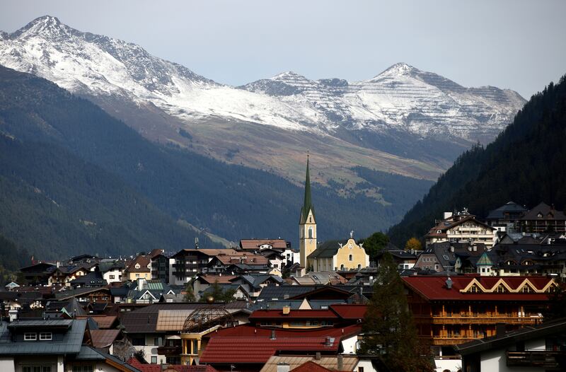 The ski resort of Ischgl is at the centre of a legal case after officials were accused of being too slow to introduce Covid-19 measures. Reuters